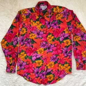 Vintage silk blouse🌺🌸